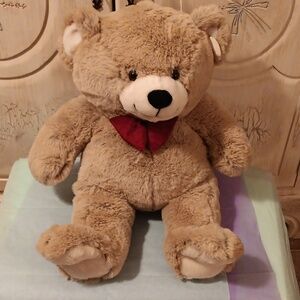 CUDDLY XLarge Teddy Bear with Bowtie